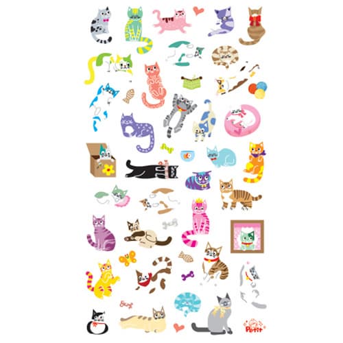 Miaow miaow cat sticker